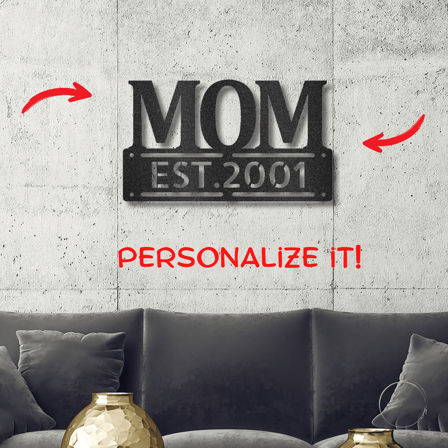 Mom's Love in Metal: Personalized Masterpieces for Your Marvelous Mom - Mallard Moon Gift Shop