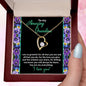 To My Amazing Grandma I am Grateful Forever Love Heart Pendant Necklace - Mallard Moon Gift Shop