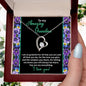 To My Amazing Grandma I am Grateful Forever Love Heart Pendant Necklace - Mallard Moon Gift Shop