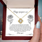 Apology Gift for Girlfriend, Wife, Soulmate - Sorry, Real Explanation - Love Knot Pendant Necklace - Mallard Moon Gift Shop