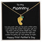 New Mom First Mother's Day Gift Engraved Baby Feet Birthstone Charm Necklace - Mallard Moon Gift Shop