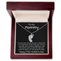 New Mom First Mother's Day Gift Engraved Baby Feet Birthstone Charm Necklace - Mallard Moon Gift Shop