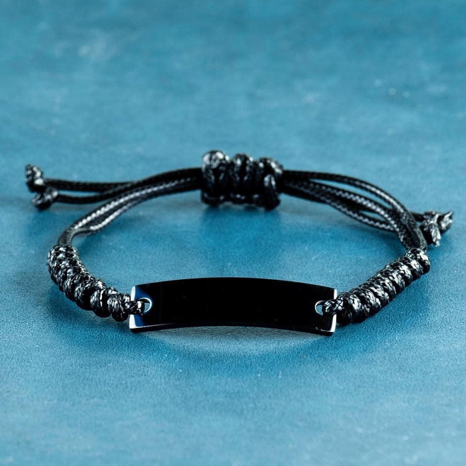 Remarkable Flight Attendant Gifts, Your dedication and hard work, Inspirational Birthday Christmas Unique Black Rope Bracelet For Flight Attendant, Coworkers, Men, Women, Friends - Mallard Moon Gift Shop