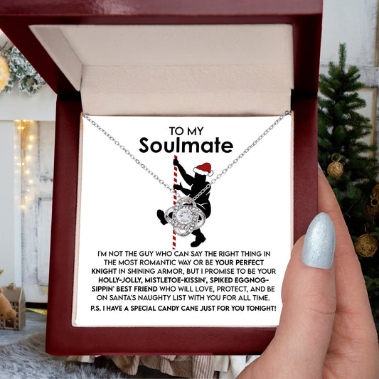 Gift for Soulmate - For All Time - Love Knot Pendant Necklace - Mallard Moon Gift Shop