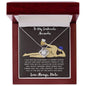 Soulmate Gift Knight in Shining Armor Personalized Love Knot Necklace - Mallard Moon Gift Shop