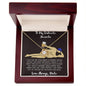 Soulmate Gift Knight in Shining Armor Personalized Love Knot Necklace - Mallard Moon Gift Shop