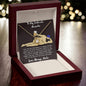 Soulmate Gift Knight in Shining Armor Personalized Love Knot Necklace - Mallard Moon Gift Shop