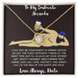 Soulmate Gift Knight in Shining Armor Personalized Love Knot Necklace - Mallard Moon Gift Shop