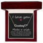 Soulmate Gift Make a Wish Your Heart is Full of Love Personalized Name Necklace - Mallard Moon Gift Shop