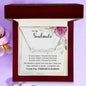 Soulmate - My Dreams Came True the Day I Met You Custom Name Necklace with Heart - Mallard Moon Gift Shop