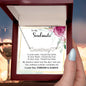 Soulmate - My Dreams Came True the Day I Met You Custom Name Necklace with Heart - Mallard Moon Gift Shop