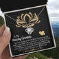 To My Amazing Grandma You Are Always in My Love Knot Pendant Necklace - Mallard Moon Gift Shop