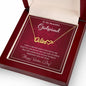 To My Girlfriend I have a Place Reserved Valentine Heart Name Necklace - Mallard Moon Gift Shop