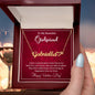 To My Girlfriend I have a Place Reserved Valentine Heart Name Necklace - Mallard Moon Gift Shop