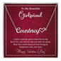 To My Girlfriend I have a Place Reserved Valentine Heart Name Necklace - Mallard Moon Gift Shop
