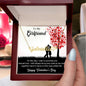 To My Girlfriend I Promise You Eternal Love Valentine Heart Name Necklace - Mallard Moon Gift Shop