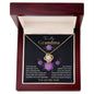 To My Grandma I am Lucky to Have You Love Knot Pendant Necklace - Mallard Moon Gift Shop