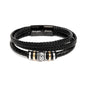 To My Husband You are the Light Braided Leather Bracelet - Mallard Moon Gift Shop