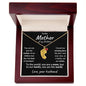 To the Mother of my Children You are the World Engraved Birthstone Baby Feet Charm Necklace - Mallard Moon Gift Shop