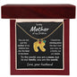 To the Mother of my Children You are the World Engraved Birthstone Baby Feet Charm Necklace - Mallard Moon Gift Shop