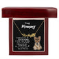 Yorkshire Terrier Dog Mom Paw Print Name Necklace - Mallard Moon Gift Shop