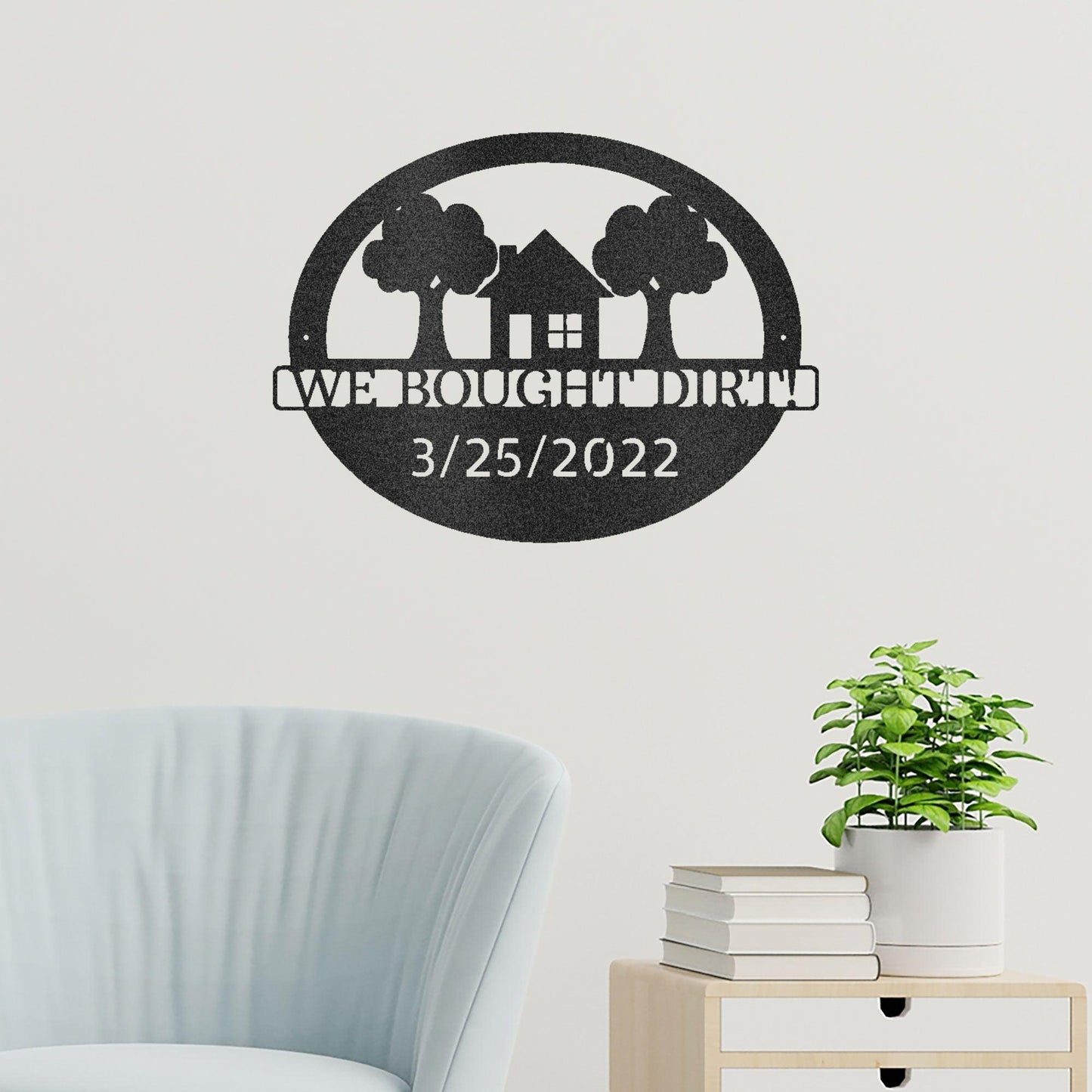New Homeowner Metal Art Wall Sign - Mallard Moon Gift Shop