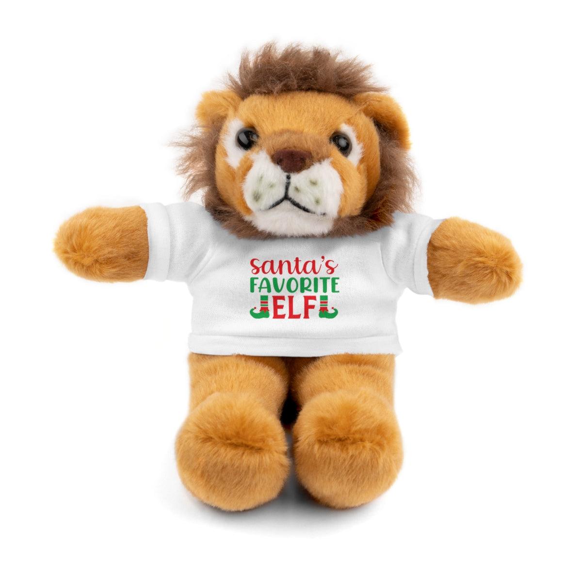 Santa's Little Elf Stuffed Animals with Tee - Mallard Moon Gift Shop