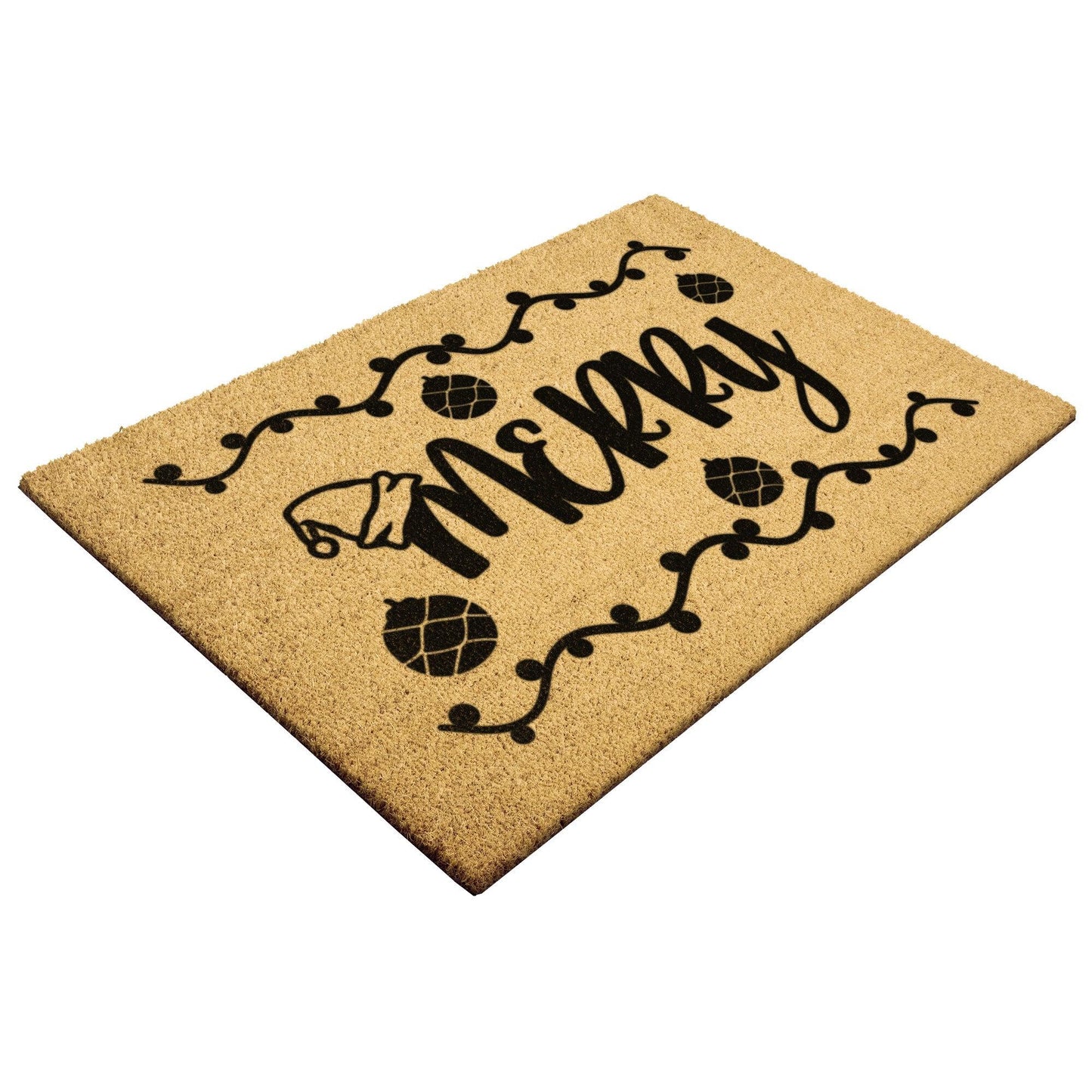 Merry Christmas Outdoor Mat - Mallard Moon Gift Shop