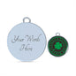 Let's Get Lucked Up St. Patrick's Day Engraved Circle Bangle Bracelet - Mallard Moon Gift Shop