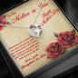 Mother's Day Gift for Mother-in-Law from Daughter-in-Law Heart Pendant Necklace with Message Card - Mallard Moon Gift Shop