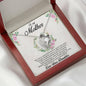 Gift for Mother from Daughter Heart Pendant Necklace - Mallard Moon Gift Shop