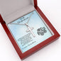 Gift For Young Grandson Engraved Cross Pendant Necklace from Grandma - Mallard Moon Gift Shop