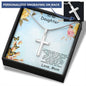 Daughter Personalized Cross Pendant Necklace - Mallard Moon Gift Shop