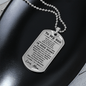 To My Son, Always in Your Heart, Love Mom Necklace - Mallard Moon Gift Shop