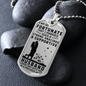 Gift for Husband - Dog Tag Pendant Necklace - Precious Gift - Mallard Moon Gift Shop