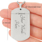 To My Son, Always in Your Heart, Love Mom Necklace - Mallard Moon Gift Shop