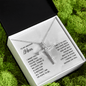 Gift for Mom CZ Cross Necklace - Mallard Moon Gift Shop