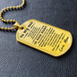To My Son, Always in Your Heart, Love Mom Necklace - Mallard Moon Gift Shop
