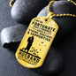 Gift for Husband - Dog Tag Pendant Necklace - Precious Gift - Mallard Moon Gift Shop