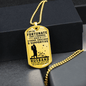 Gift for Husband - Dog Tag Pendant Necklace - Precious Gift - Mallard Moon Gift Shop