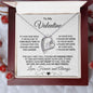 To My Valentine Forever Love Heart Necklace - Mallard Moon Gift Shop