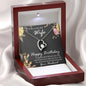 Birthday Gift to World's Best Wife Heart Pendant Necklace - Mallard Moon Gift Shop