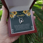 Daughter Inspirational Heart Pendant Necklace - Mallard Moon Gift Shop