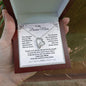 To My Bonus Mom - You Stepped into My Life - Forever Love Necklace - Mallard Moon Gift Shop