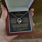 To My Soulmate - I Gave My Heart To You - Forever Love Heart Pendant Necklace - Mallard Moon Gift Shop