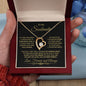 To My Soulmate - I Gave My Heart To You - Forever Love Heart Pendant Necklace - Mallard Moon Gift Shop
