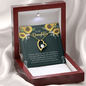 Daughter Inspirational Heart Pendant Necklace - Mallard Moon Gift Shop