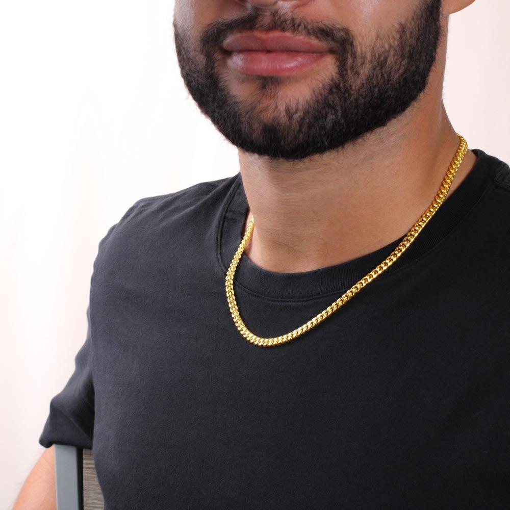 Gift for Husband - Love of My Life - Chain Necklace - Mallard Moon Gift Shop