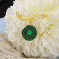Let's Get Lucked Up St. Patrick's Day Engraved Circle Bangle Bracelet - Mallard Moon Gift Shop