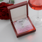 Gift for Mom CZ Pendant Necklace - Mallard Moon Gift Shop